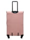 Велика текстильна валіза рожевого кольору | 6767915 | фото 3
