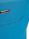 Маленька блакитна дорожня пластикова валіза на 4-х колесах (45 л) | 6767921 | фото 4