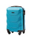 Мала блакитна дорожня пластикова валіза (28 л) | 6767925