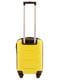 Мала жовта дорожня пластикова валіза (28 л) | 6767927 | фото 3