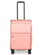 Середня текстильна валіза рожевого кольору | 6767947 | фото 2