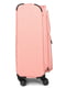 Середня текстильна валіза рожевого кольору | 6767947 | фото 5