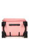 Середня текстильна валіза рожевого кольору | 6767947 | фото 7