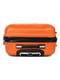 Мала пластикова валіза помаранчевого кольору на 4-х колесах | 6768057 | фото 4