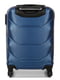 Мала пластикова валіза темно-синя на 4-х колесах | 6768061 | фото 3
