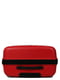 Велика поліпропіленова валіза червоного кольору на 4-х колесах | 6768066 | фото 6