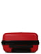 Мала поліпропіленова валіза червоного кольору на 4-х колесах | 6768067 | фото 6