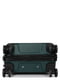 Мала поліпропіленова валіза темно-зеленого кольору на 4-х колесах | 6768071 | фото 10