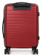 Мала поліпропіленова валіза бордового кольору на 4-х колесах | 6768111 | фото 5