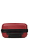 Мала поліпропіленова валіза бордового кольору на 4-х колесах | 6768111 | фото 6