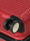 Мала поліпропіленова валіза бордового кольору на 4-х колесах | 6768111 | фото 9
