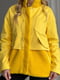Комбінована жовта куртка з кишенями | 6768164 | фото 3