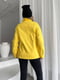 Комбінована жовта куртка з кишенями | 6768164 | фото 4