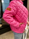 Стьобана рожева куртка із плащівки на синтепоні | 6768170 | фото 4