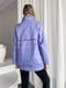 Фіолетова оверсайз куртка із плащівки | 6768172 | фото 2