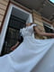 Муслінова біла сукня-міді зі шнурівкою на спинці | 6768425 | фото 2