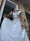 Муслінова біла сукня-міді зі шнурівкою на спинці | 6768425 | фото 4