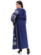 Вишукана темно-синя льняна сукня-вишиванка “Мрія” | 6770131 | фото 5