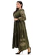 Вишукана льняна сукня-вишиванка “Мрія” кольору хакі | 6770135 | фото 2