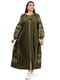 Вишукана льняна сукня-вишиванка “Мрія” кольору хакі | 6770135 | фото 3