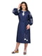 Темно-синя сукня-вишиванка “Зоряна” в етнічному стилі  | 6770137 | фото 2