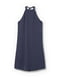 Темно-синя сукня з відкритою спиною | 6774132 | фото 3