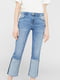 Синие джинсы-капри | 6774162 | фото 2