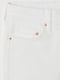 Белые джинсы-клеш с разрезами | 6774179 | фото 2