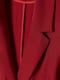 Червоне пальто з поясом | 6774188 | фото 2