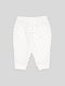 Білі штани з принтом-горошок | 6774217 | фото 2