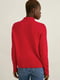 Красный свитер с принтом ромбы | 6774265 | фото 2
