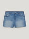 Шорты джинсовые из синего денима | 6774321 | фото 3