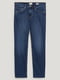 Темно-сині джинси прямого крою | 6774330 | фото 4