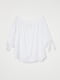 Біла блузка з відкритими плечима | 5952555 | фото 4