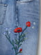 Укорочені джинси з вишивкою та рваностями | 5990333 | фото 2