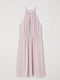 Розовое платье-мини на узких бретелях | 6774396 | фото 2