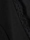 Черное короткое платье с фактурного трикотажа | 6774553 | фото 2