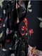 Чорна спідниця в квітковий принт | 6774561 | фото 4