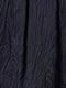 Темно-синяя юбка из фактурной ткани с блеском | 6774566 | фото 2