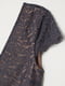Коротка мереживна сукня сірого кольору | 6774591 | фото 2