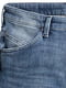 Сині джинси з низькою талією та потертостями | 6774641 | фото 4