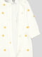Белый пижамный человечек в принт-солнца | 6774643 | фото 3