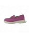 Рожеві замшеві туфлі-лофери | 6775058 | фото 2