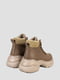 Шкіряні коричневі черевики на байці | 6775069 | фото 5