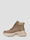 Кожаные коричневые ботинки на байке | 6775069 | фото 3