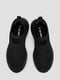 Текстильні чорні кросівки без шнурівки | 6775087 | фото 6