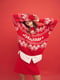 Трикотажна червона спідниця-міні А-силуетного крою | 6775183 | фото 6