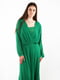 Зелена сукня-максі з довгим рукавом | 6776007 | фото 4