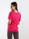 Рожева футболка з принтом | 6776014 | фото 3