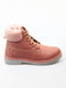 Рожеві зимові черевики | 6776017 | фото 3